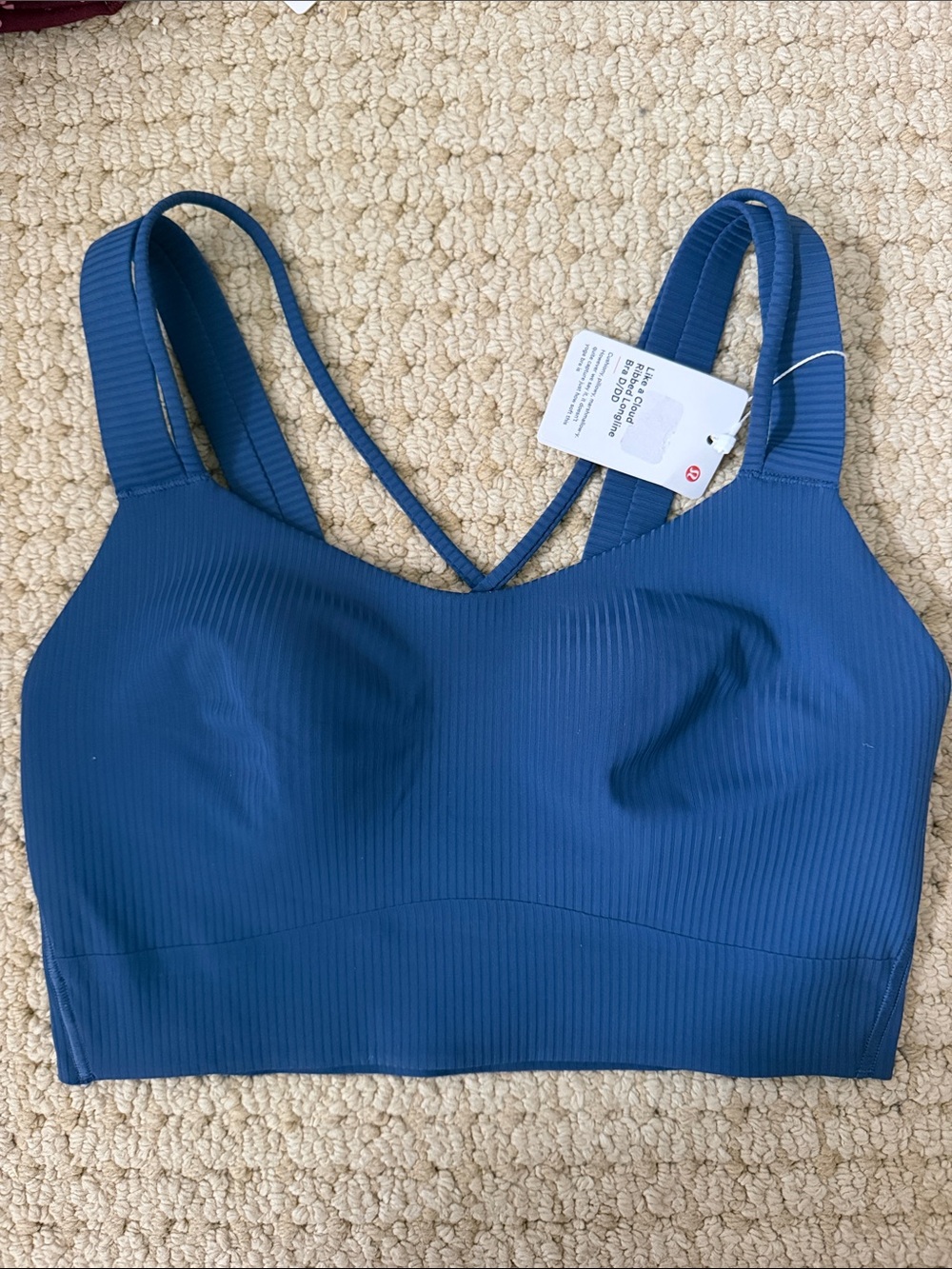 lululemon athletica Like a Cloud Ribbed Longline Bra